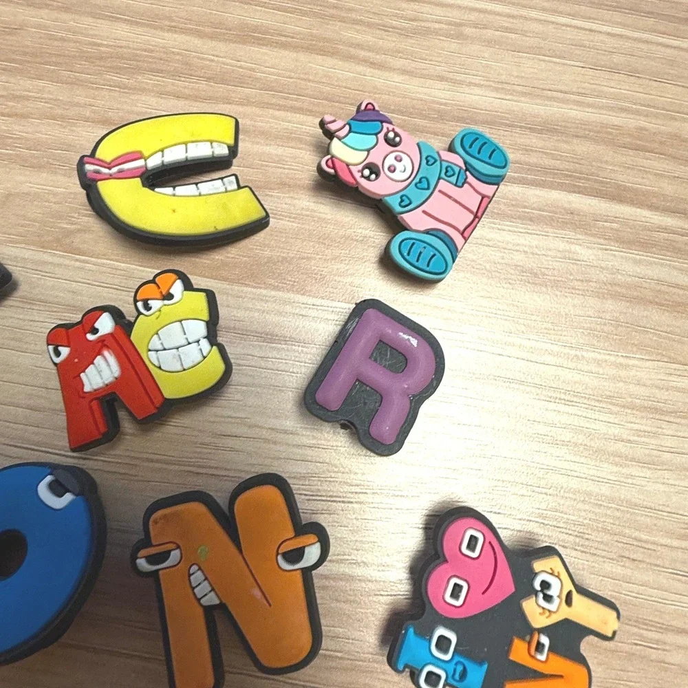 Mixed Pvc Shoe‎ Charms Lot Different Charms Fit For Croc Clog Sandals